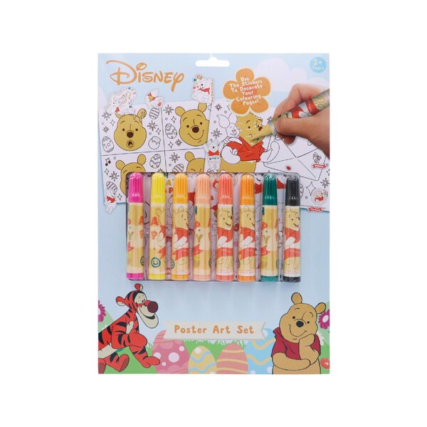 Easter Disney Poster Art Set Winnie The Pooh each