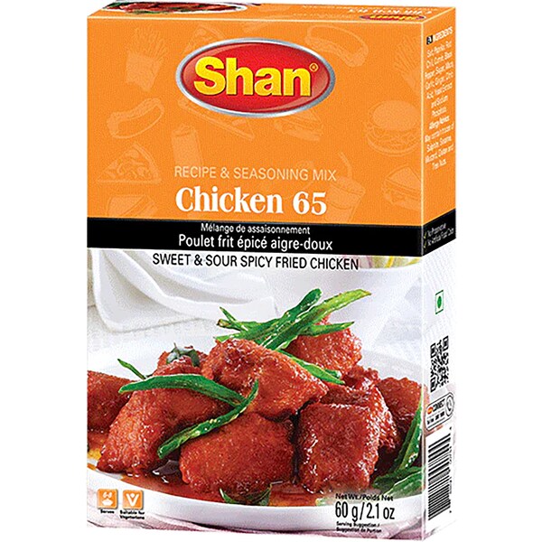 Shan Seasoning Mix Sweet & Sour Spicy Fried Chicken 65 60g