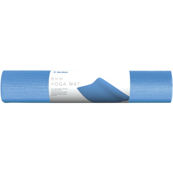 Action Sports Yoga Mat Assorted Each