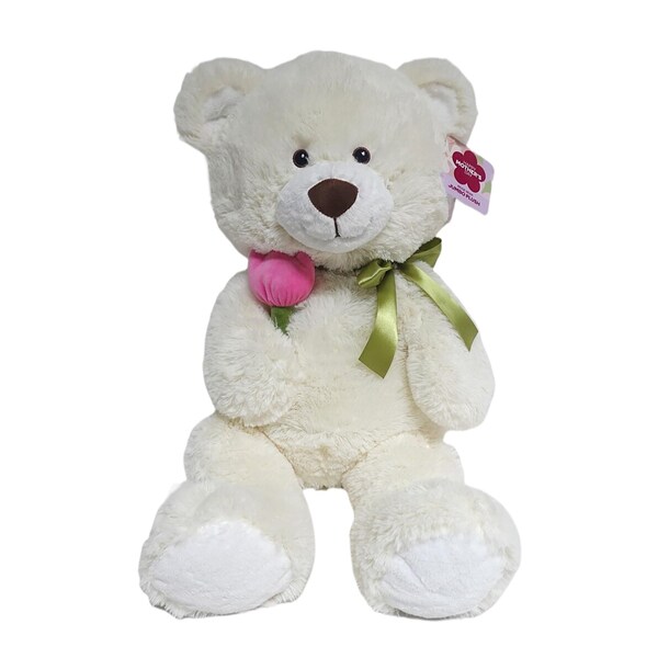 Mother's Day Jumbo Plush Bear Beige each