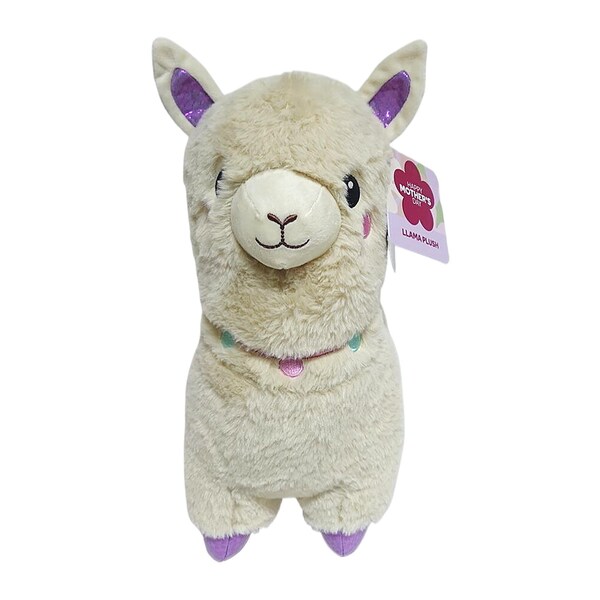 Mother's Day Llama Plush Cream each