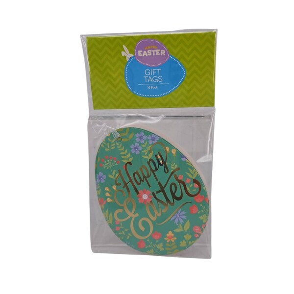 Easter Gift Tags Modern 10 pack