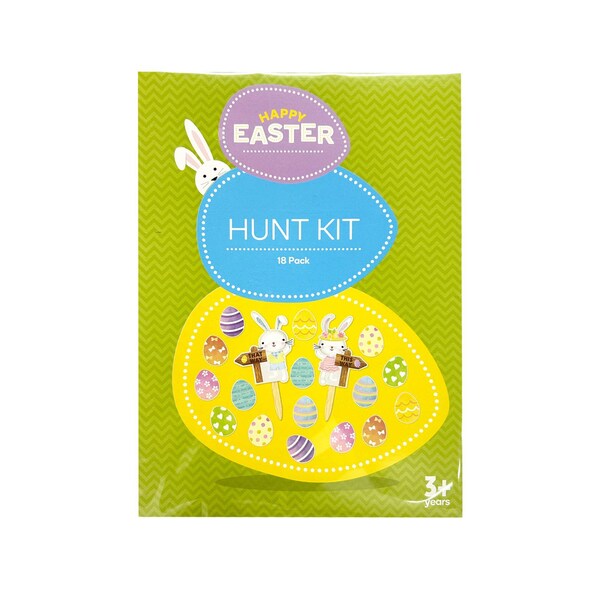 Easter Egg Hunt Kit Decorations Eggs 18 pack