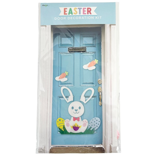 Easter Door Decoration Kit Bunny each