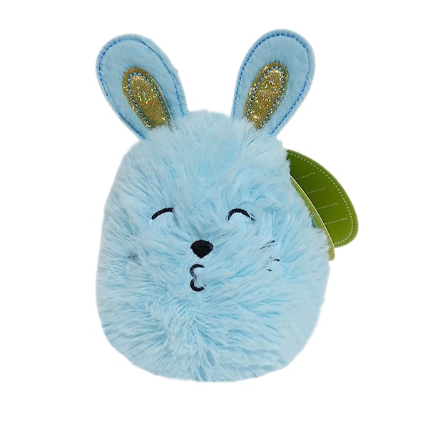 Easter Small Plush Bunny Toy Blue each