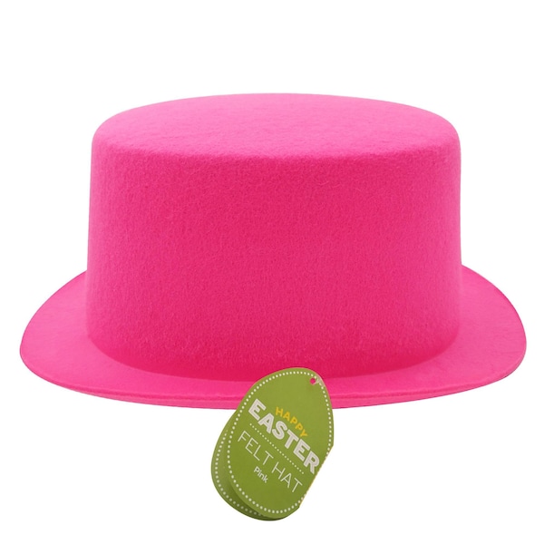 Easter Felt Hat Pink each