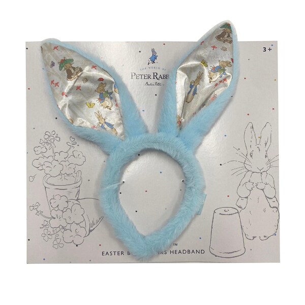 Easter Peter Rabbit Bunny Ears Blue each