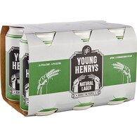 Young Henrys Natural Lager Cans