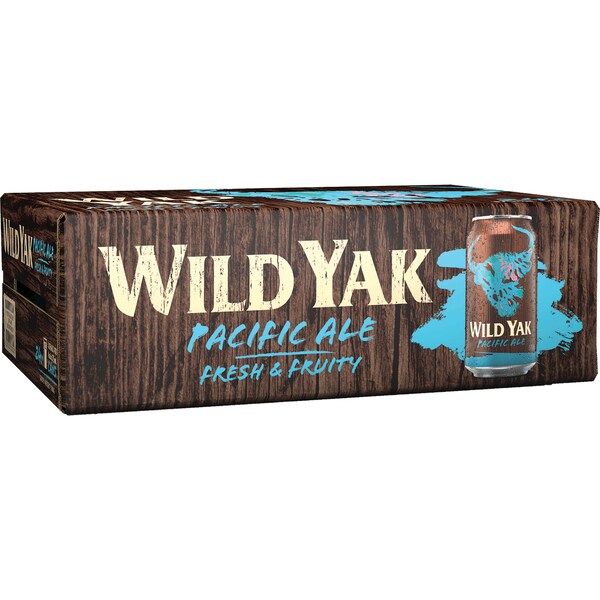 Matilda Bay Wild Yak Pacific Ale Cans 375mL x 24 case