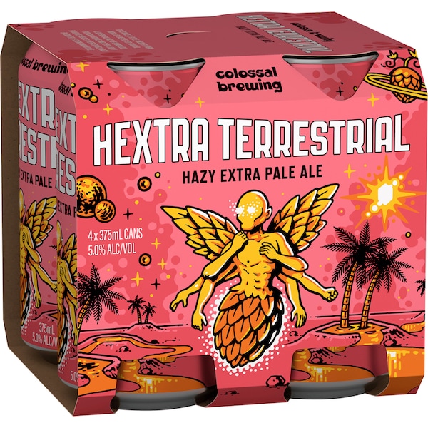 Colossal Brewing Hazy Extra Pale Ale Can 375mL x 4 Pack