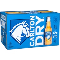 Carlton Dry Mid 3.5 Bottles