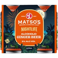 Matso's Stong Ginger Beer Can