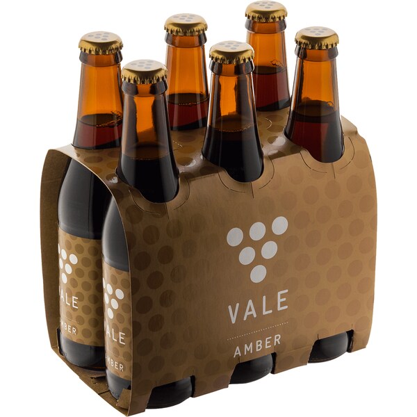 Vale Amber Lager Bottles 6x300ml Pack