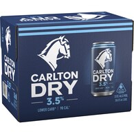Carlton Dry Mid 3.5 Can