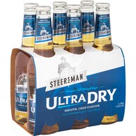 Steersman Ultra Dry Lager Bottles