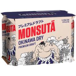 Monsuta Okinawa Premium Draft 6 x 350ml