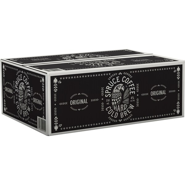 Spruce Cold Brew Original Coffee Cans 250ml x24 Case