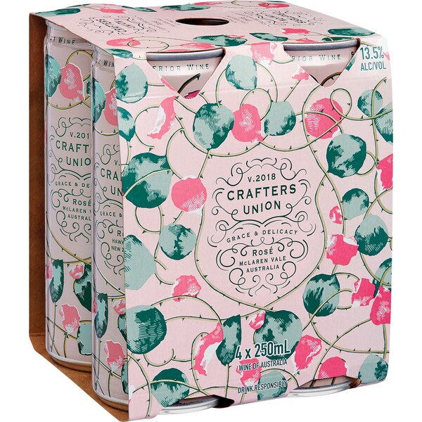 Crafters Union Rose 250mL x 4 pack