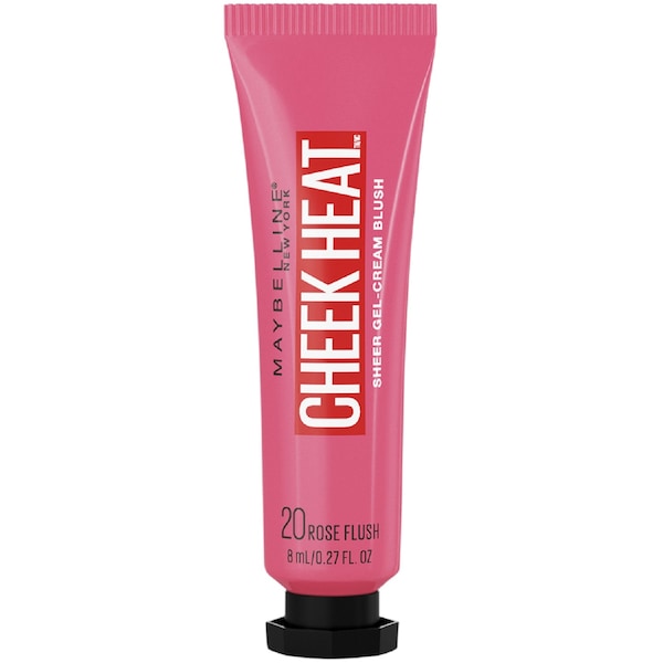 Maybelline Cheek Heat Sheer Gel Cream Blush 20 Rose Flush 8ml