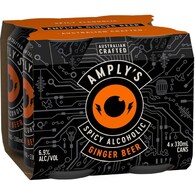 Amply's Ginger Beer Cans