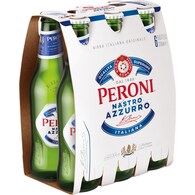 Peroni Nastro Azzurro Lager Bottles