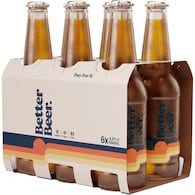 Better Beer Zero Carb Lager Bottles