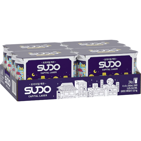 Subo Capital Lager Case 350mL x 24 Pack