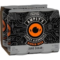 Amply's Zero Sugar Ginger Beer