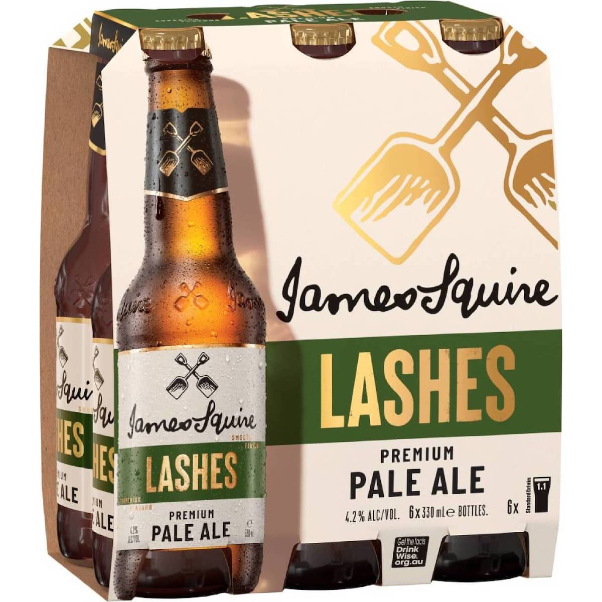 James Squire 150 Lashes Pale Ale Bottles 330ml x 6 Pack