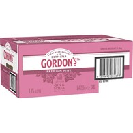 Gordon's Pink Gin & Soda Can