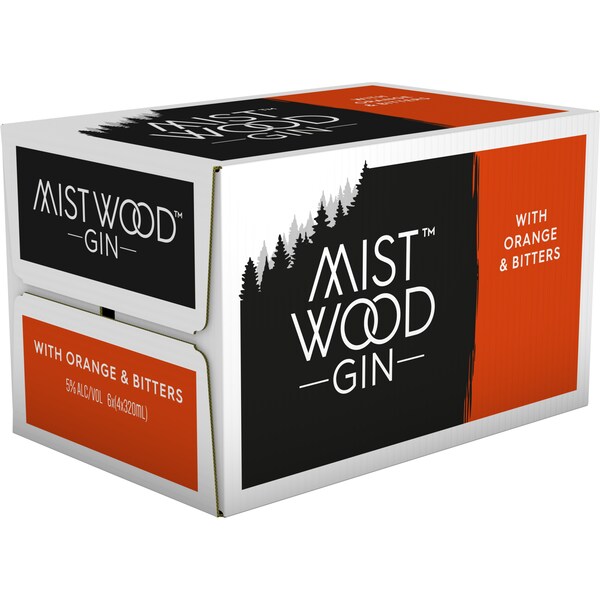 Mistwood Gin With Orange & Bitters 320mL x 24 case