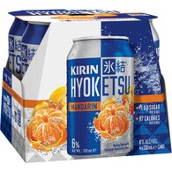 Kirin Hyoketsu Mandarin Cans