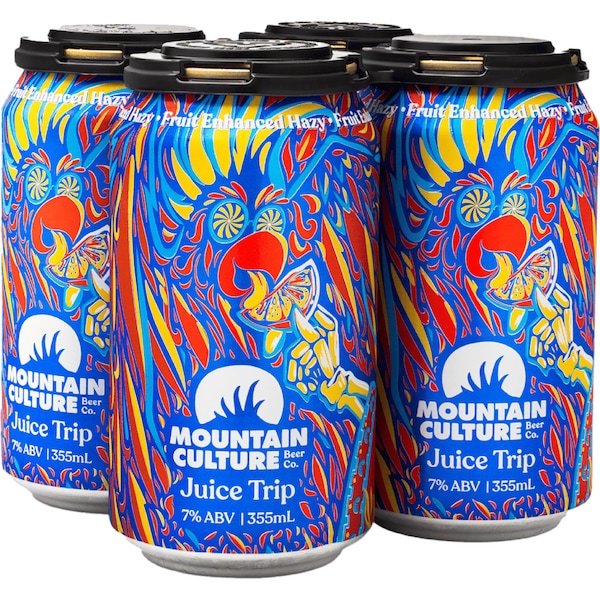 Mountain Culture Juice Trip Cans 355mL x 4 pack