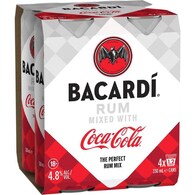 Bacardi & Coca-Cola Blanco Cans