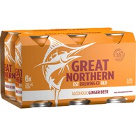 Great Northern Brewing Co Ginger Beer 3.5%