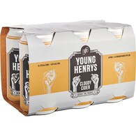 Young Henrys Cloudy Cider Cans