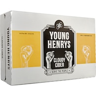 Young Henrys Cloudy Cider Cans Carton