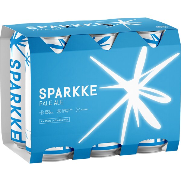Sparkke New England Pale Ale Cans 375mL x 6 pack