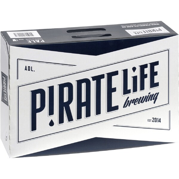 Pirate Life Brewing Pale Ale Cans 355ml x24 Case