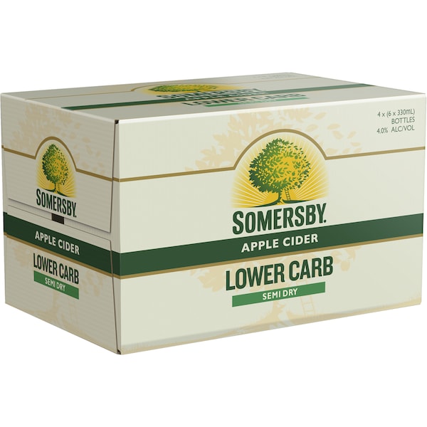 Somersby Low Carb Apple Cider 330mL x 24 pack