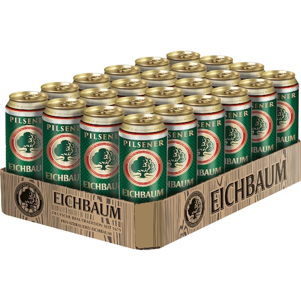 Eichbaum Premium Pilsner Cans 500mL x 24 pack