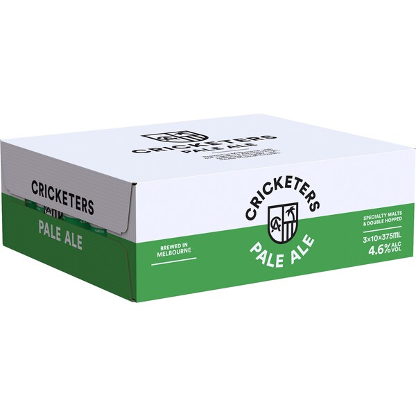 Cricketers Arms Pale Ale Can 375ml x 30 Case
