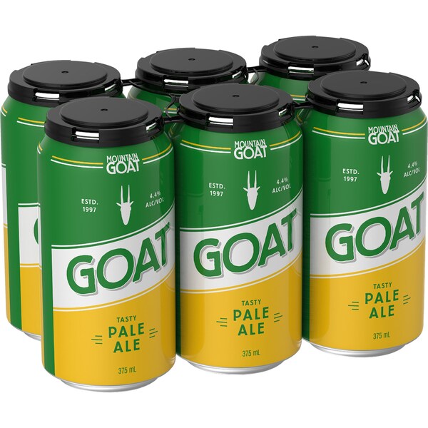 Mountain Goat Tasty Pale Ale Can 375mL x 6 Pack