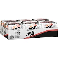 Suntory 196 Double Peach Vodka Can