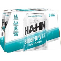Hahn SuperDry 1.8% Cans