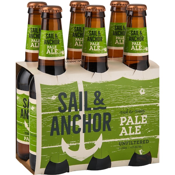 Sail & Anchor Pale Ale Bottles 330ml x6 Pack