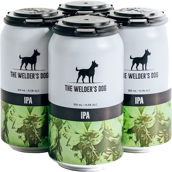 The Welder's Dog Indian Pale Ale Cans 355mL x 4 pack