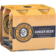 Hurricane Head Ginger Beer Mango Cans