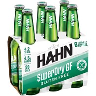 Hahn Super Dry Gluten Free Bottles