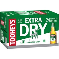 Tooheys Extra Dry Bottles